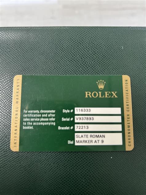 rolex guarantee card 2015|rolex maintenance cost.